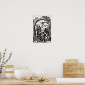 Poster Harcèlement de l'Enfer ou descente du Christ dans (Cuisine)