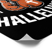 Poster Hard Fought Hallelujah Boxing Gloves Christian Box (Coin)