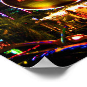 Poster Hard Rock Guitare Las Vegas Amérique (Coin)