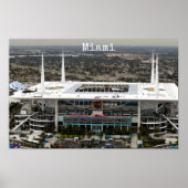 Poster Hard Rock Stadium, Miami Floride (Devant)