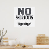 Poster Hard Work Motivation: No Shortcuts (Cuisine)