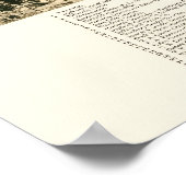 Poster Hardwick, VT Carte panoramique - 1892 (Coin)