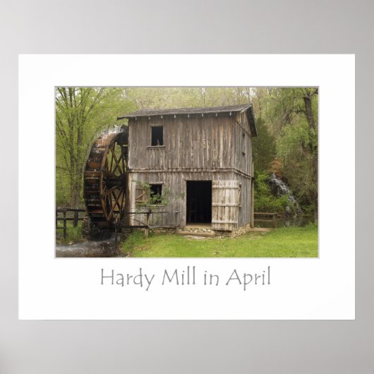 Poster Hardy Mill en avril (Devant)