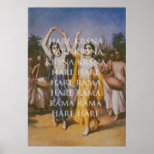 Poster Hare Krishna Hare Rama (Devant)