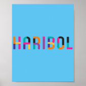 Poster Haribol Nitai Gaur (Devant)