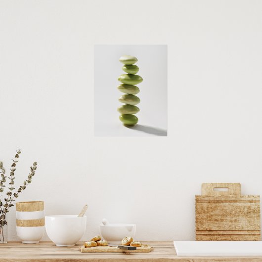 Poster Haricots, Aliments (Cuisine)