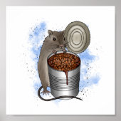 Poster Haricots de rat et de pain (Devant)