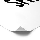 Poster Haricots déversés Drôle Veggie Bean Pun (Coin)