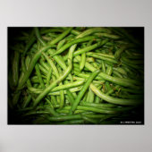 Poster Haricots verts en vedette Imprimer (Devant)