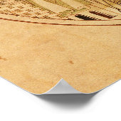 Poster Harl. Roll Y.6 roundel 11 St. Guthlac est ordonné (Coin)