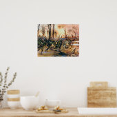 Poster Harlem Hell Fighters Séchault H. Charles McBarron (Cuisine)