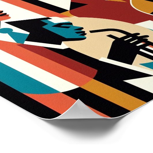 Poster Harlem Renaissance Jazz Trio (Coin)