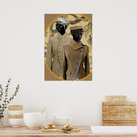 Poster Harlem Renaissance Speakeasie 1920 (Cuisine)