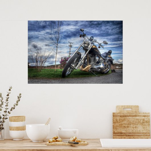 Poster Harley (Cuisine)