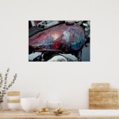 Poster Harley Fuel Tank - S.D. (Cuisine)