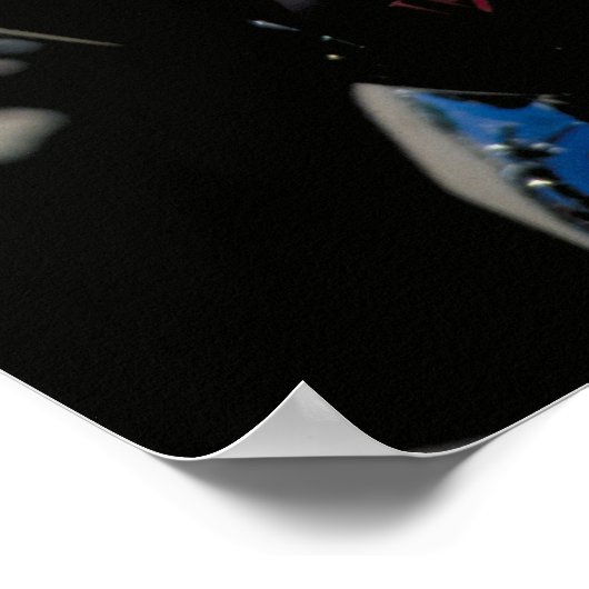 Poster Harley Fuel Tank - S.D. (Coin)