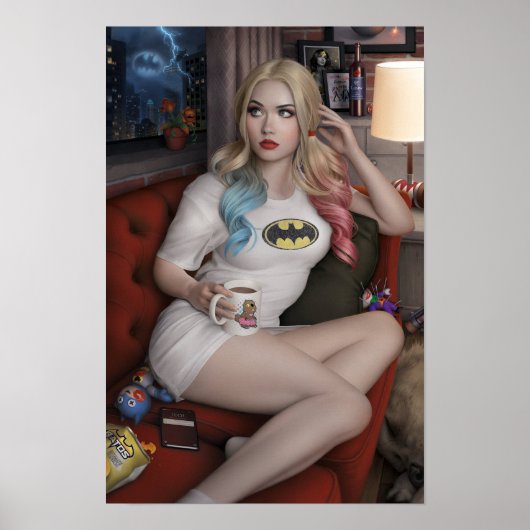 Poster Harley la mauvaise fille (Devant)