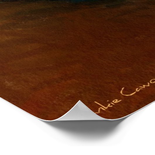 Poster Harley Motorcycle Art (Coin)