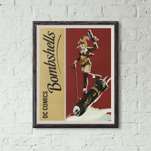 Poster Harley Quinn Bombshells Pinup