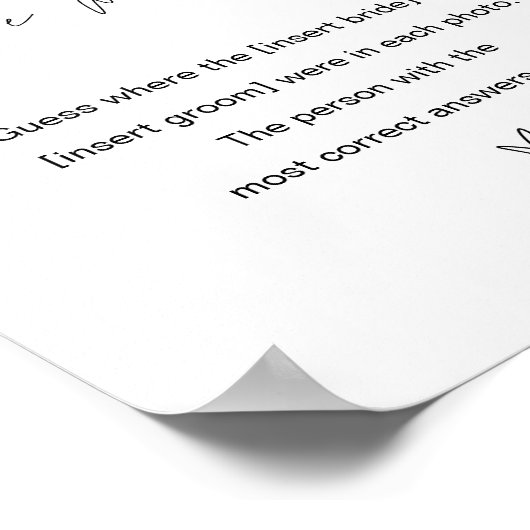 Poster HARLOW Où Étaient-Ils Fête des mariées Jeu Signal (Coin)