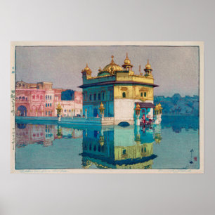 Poster Harmandir Sahib (Temple d'Or), Hiroshi Yoshida