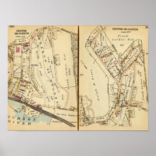 Poster Harmon Park, New York (Devant)