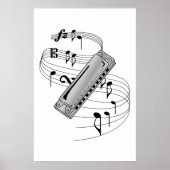 Poster Harmonica (Devant)