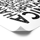 Poster Harmonica Typographie (Coin)