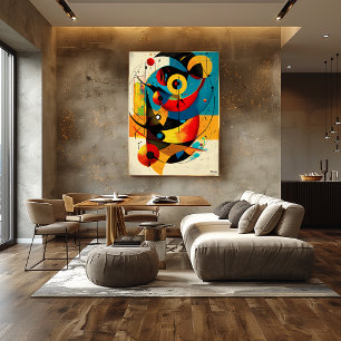 Poster Harmonie Céleste – Flux Géométrique du Milieu de S