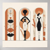 Poster Harmonie dans la forme – Composition abstraite neu (Devant)