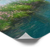 Poster Harmonie de la nature, Paysage de Sping (Coin)