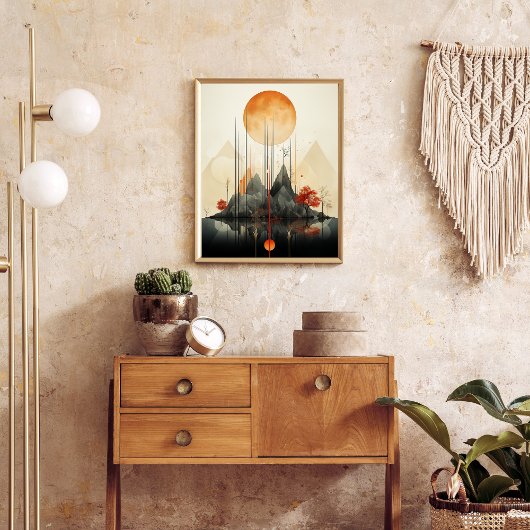 Poster Harmonie de la nature : Scènes sereines