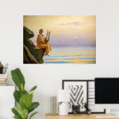 Poster Harmonie de la soirée maritime par Alphonse Osbert (Bureau à domicile)