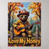 Poster Harmonie de récolte : Bear's Leafy Ballad (Devant)