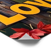 Poster Harmonie de récolte : Bear's Leafy Ballad (Coin)