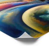 Poster Harmonie des esprits - Femme Abstraite - Art Surre (Coin)