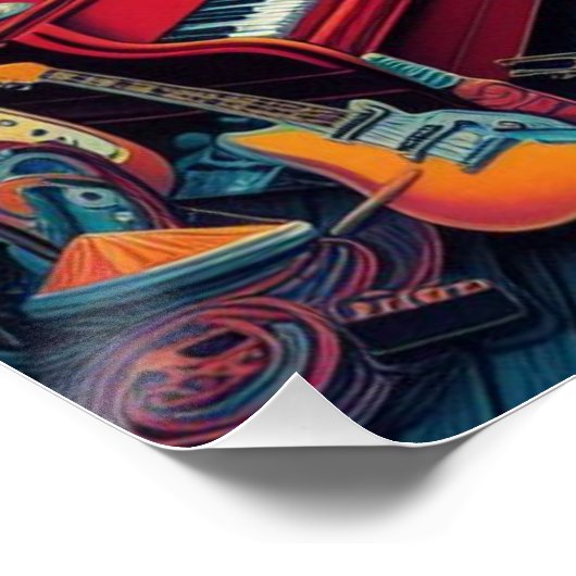 Poster Harmonie Dreamy Riverfront (Coin)