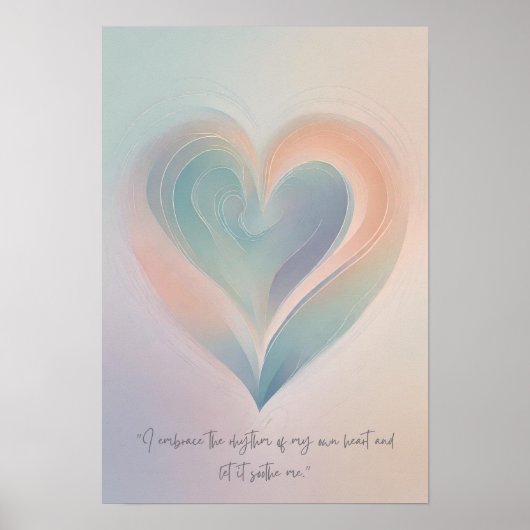 Poster Harmonie du coeur (Devant)