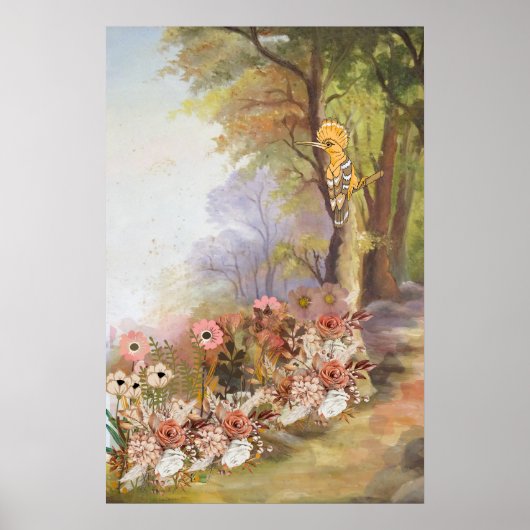 Poster Harmonie florale (Devant)