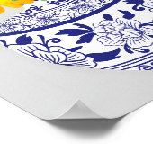 Poster Harmonie florale vive (Coin)