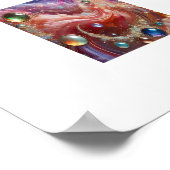 Poster Harmonie Gemstone : Aquarelle (Coin)