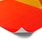 Poster Harmonie géométrique vive (Coin)