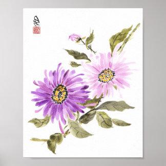 Poster Harmonie Lavande