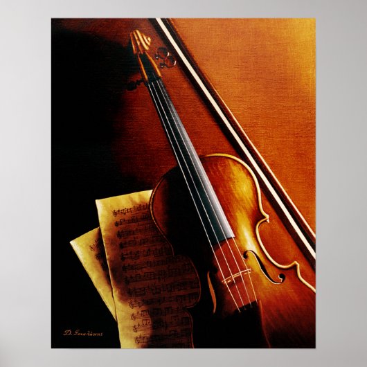 Poster Harmonie musicale (Devant)