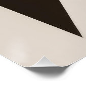 Poster Harmonie réfléchie (Coin)