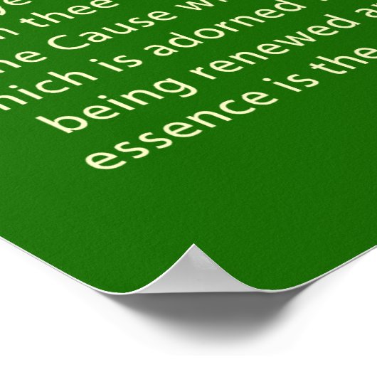 Poster Harmonie Science Religion (Coin)