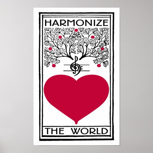 Poster Harmoniser Le Monde (Devant)