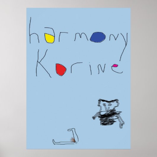 Poster Harmony (Devant)