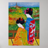 Poster Harmony Geisha Print (Devant)