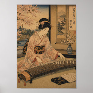 Poster Harmony of the Koto
